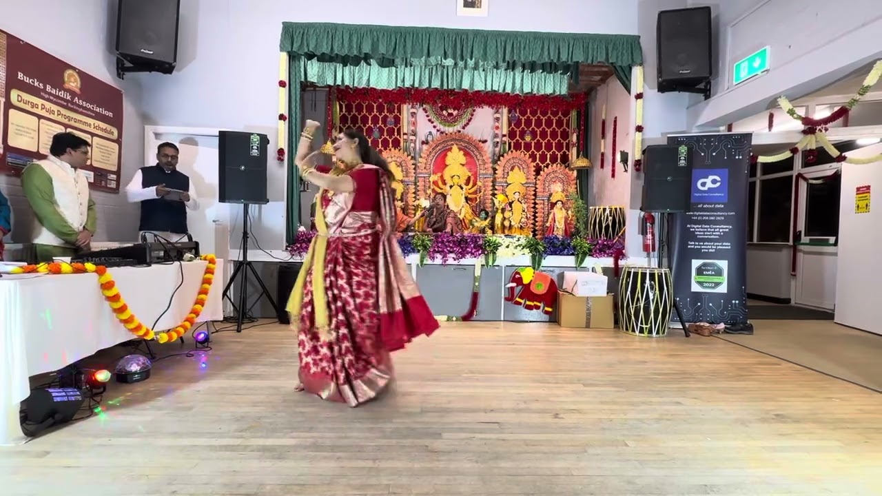 🪔 Happy Diwali 🪔 | “Himero Raate” – Rabindra Sangeet | Singer: Sangita Goswami | Dance by Gitanjali 