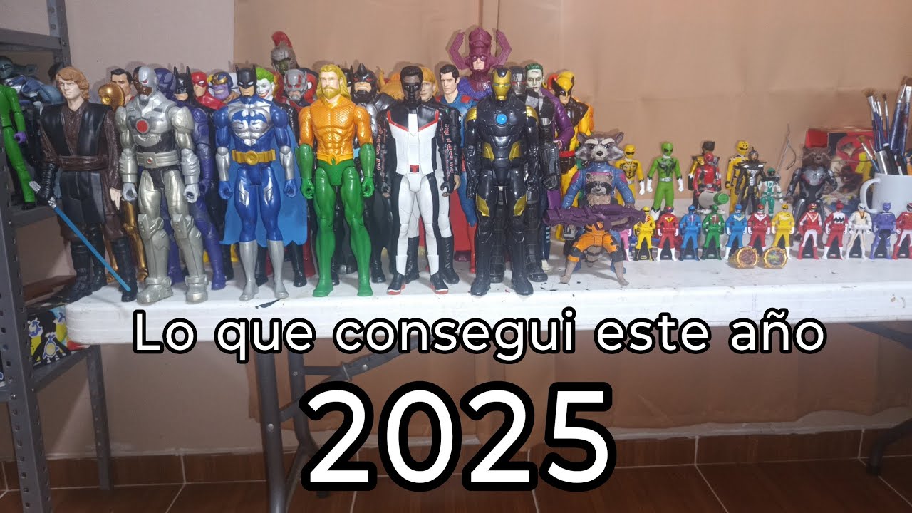 Figuras que conseguí este año 2025