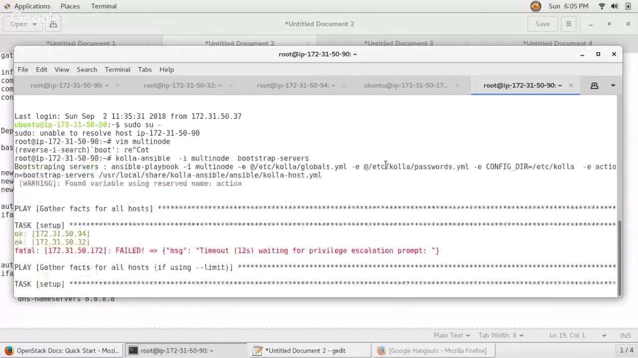 Deploy latest multinode openstack using Kolla-ansible on centos7/ubuntu tutorial - 1