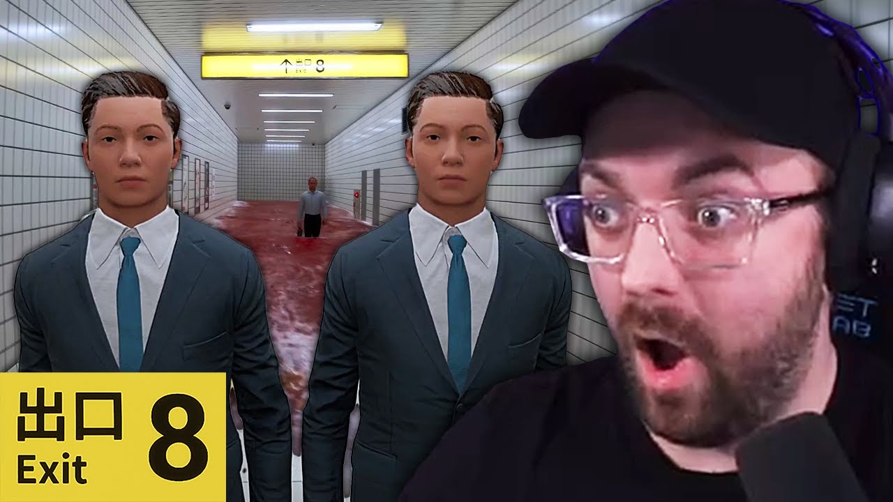 Can I Escape This TERRIFYING TUNNEL? | The Exit 8 (ALL ANOMALIES)