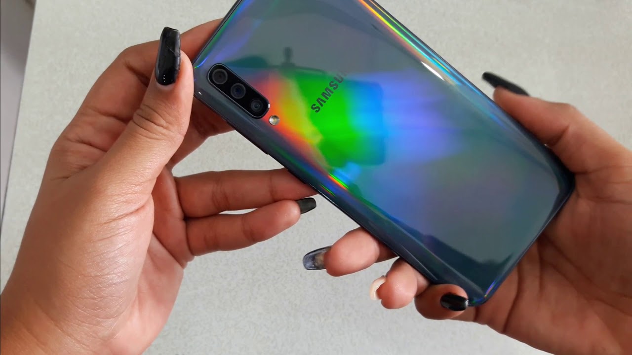 UNBOXING SAMSUNG GALAXY A50 PRETO (LANÇAMENTO 2019)😁🤳😍