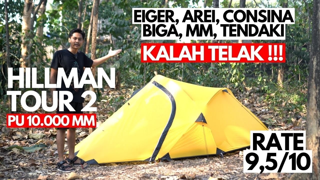 REVIEW TENDA HILLMAN TOUR 2 | TENDA TERBAIK 2023