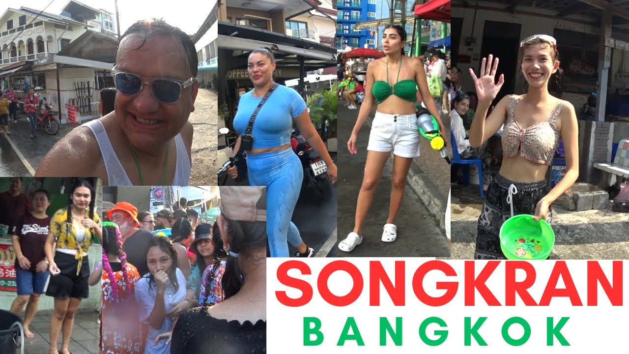 Songkran festival Bangkok -Thailand, 2024 15, April. थाईलैंड का नया साल का उत्सव, Thai new year