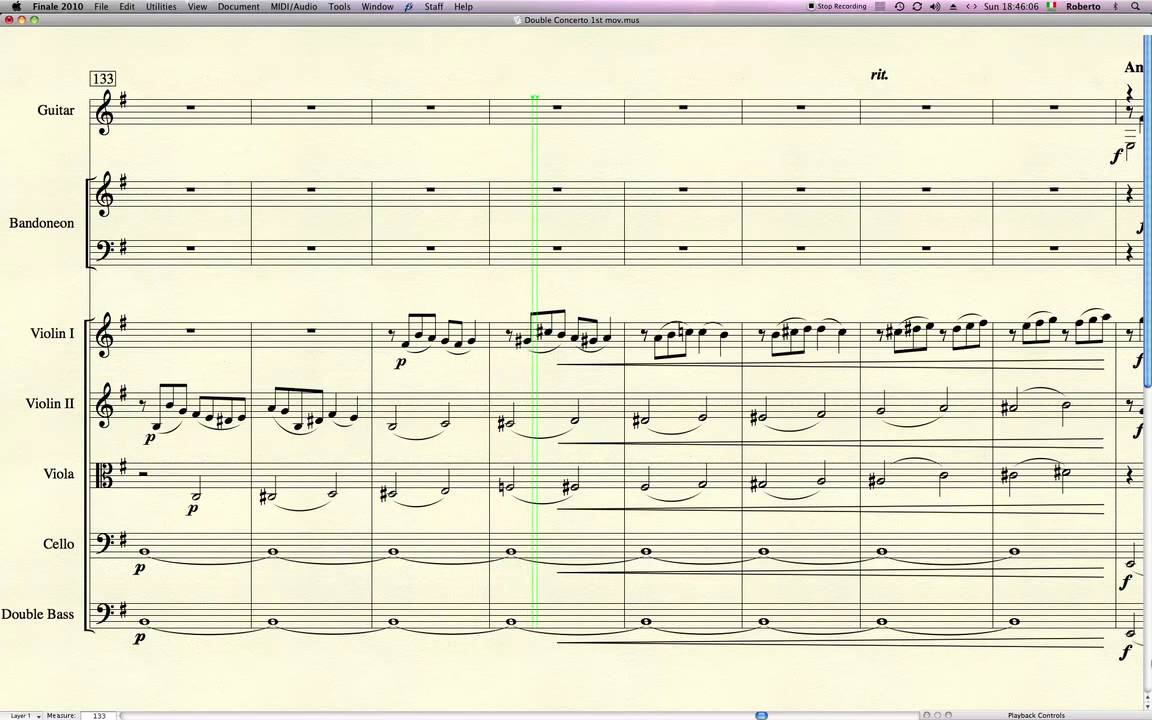 Roberto Di Marino - Double Concerto 1st mov.