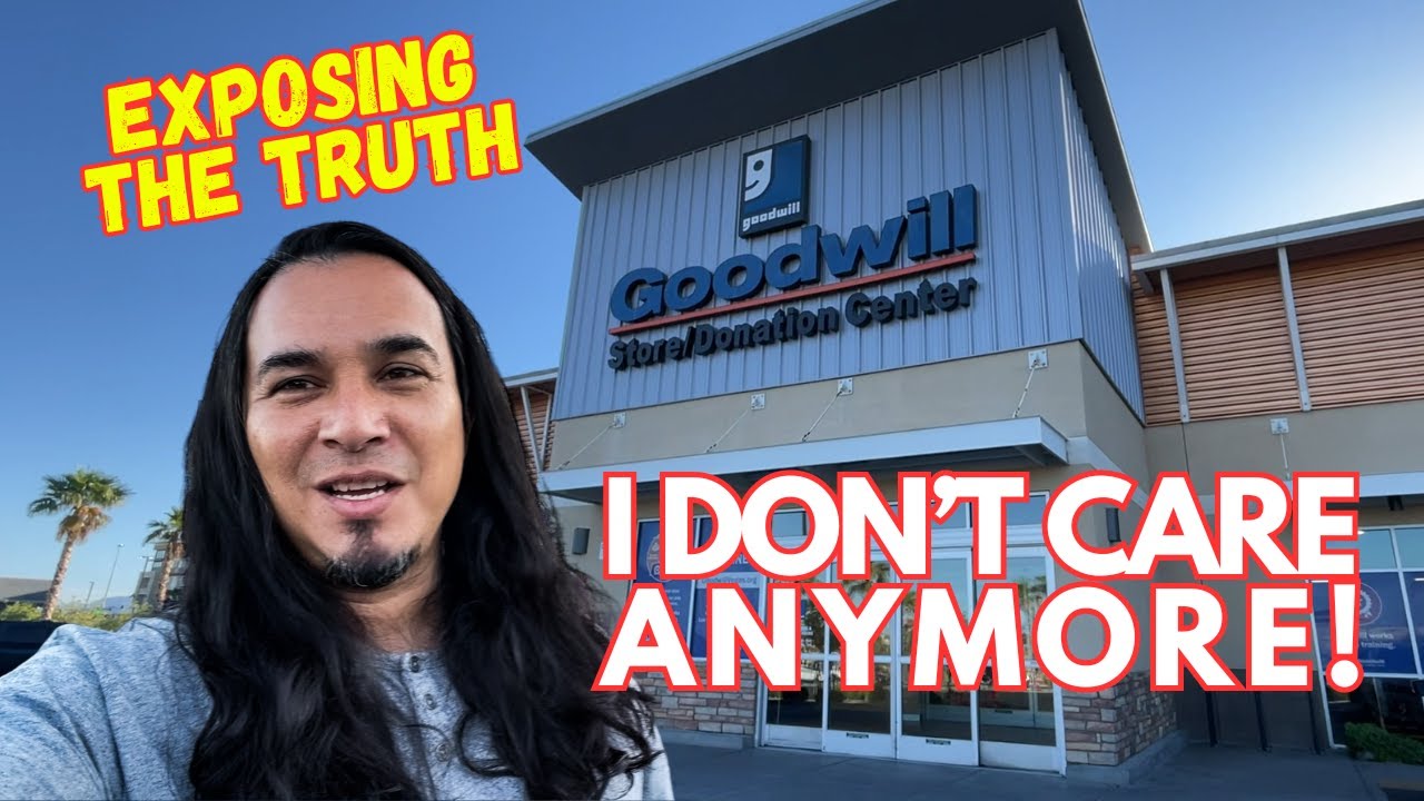 I Don't Care How Bad This Makes Me Look | Thrifting Goodwill To Resell