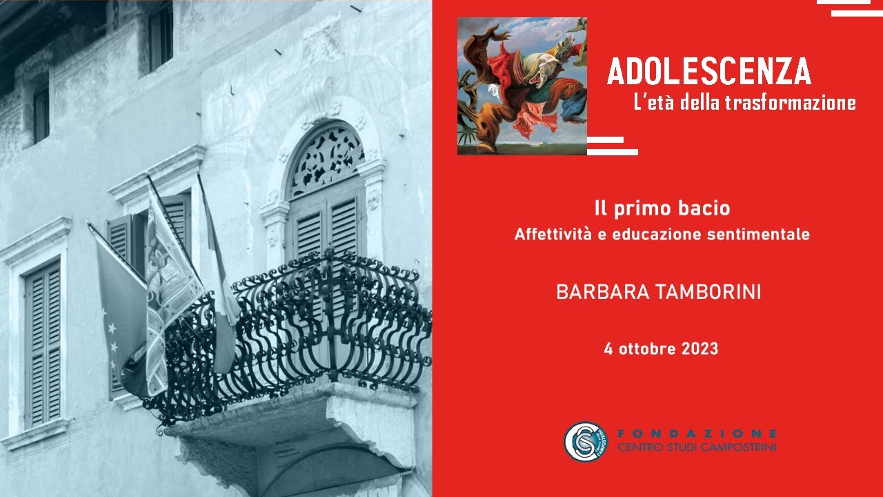 Barbara Tamborini, Il primo bacio. Affettività e educazione sentimentale - 4 ottobre 2023
