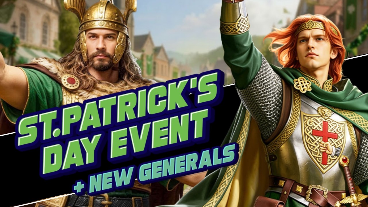 Мероприятие Evony ко Дню Святого Патрика 2026 | Все, что вам нужно знать