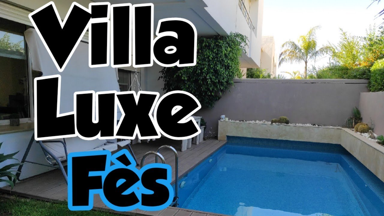 ✨فيلا 🏡 #فاس✨ عندما يندمج الفن و الابداع يعجز اللسان عن الوصف 😍 الفخامة و رقي | #Villa a Vendre #Fès