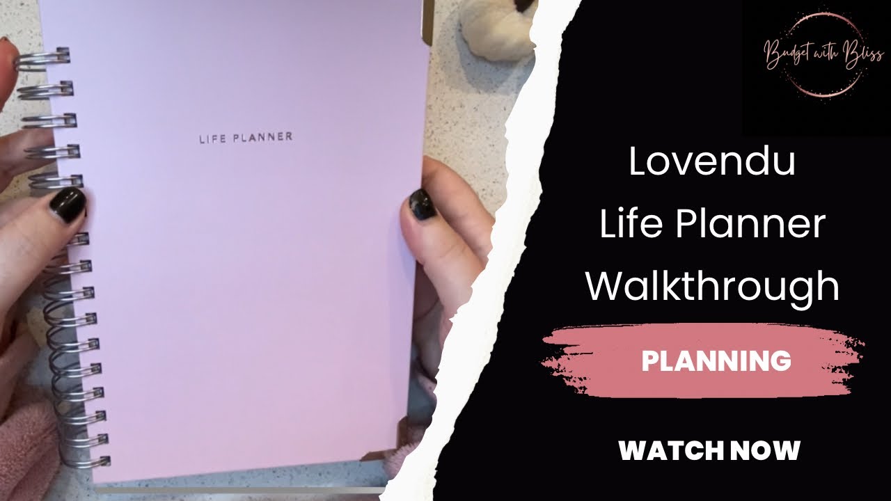 Walkthrough of the Lovendu Life Planner 💖 | what do you think?!