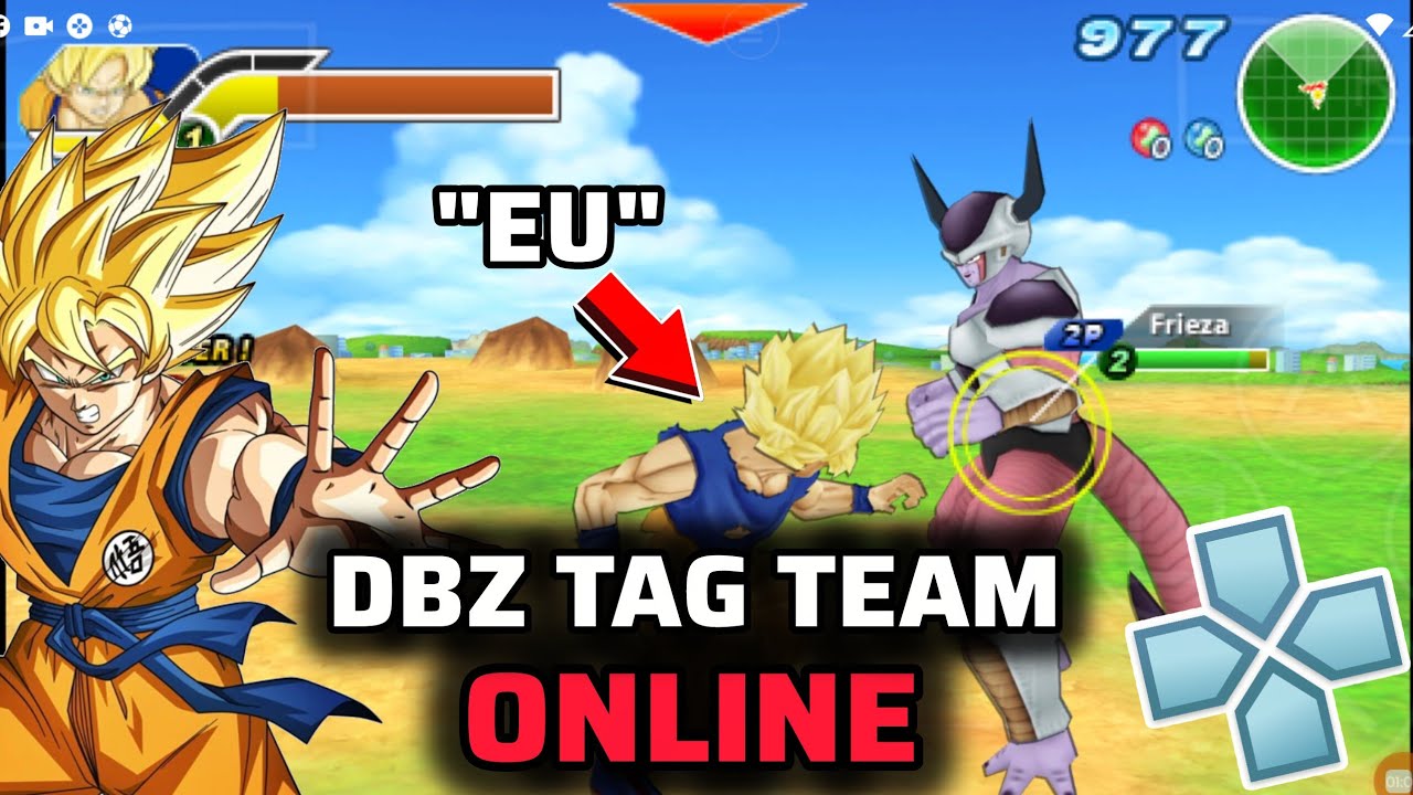 COMO JOGAR DBZ TENKAICHI TAG TEAM ONLINE NO PPSSPP!