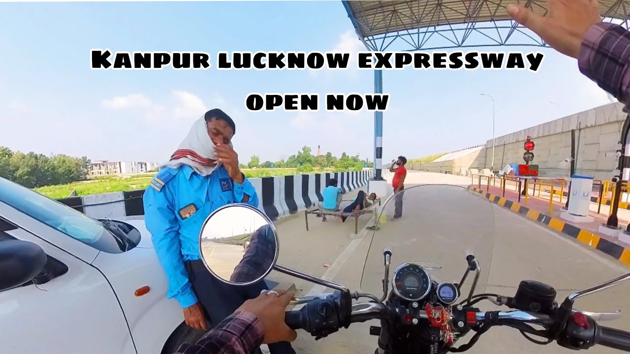 Kanpur lucknow expressway finally open 🚗 🚲 full details|| adorable travelers||