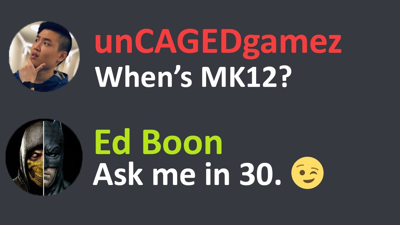 Ed Boon ACTUALLY Responded To The MK Community Questions!!