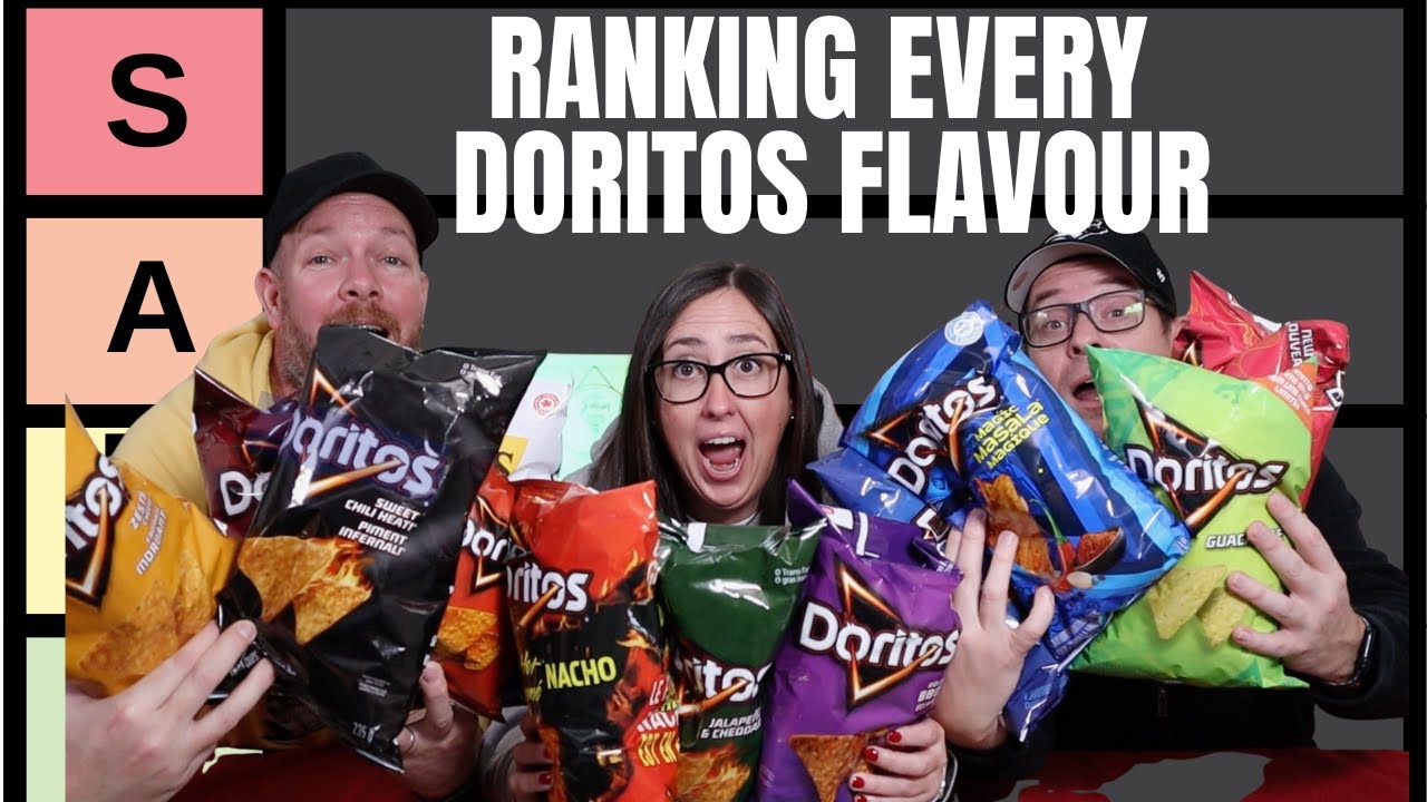 ПОЛНЫЙ СПИСОК ВКУСОВ чипсов Doritos (Ранжирование всех чипсов от S до F)