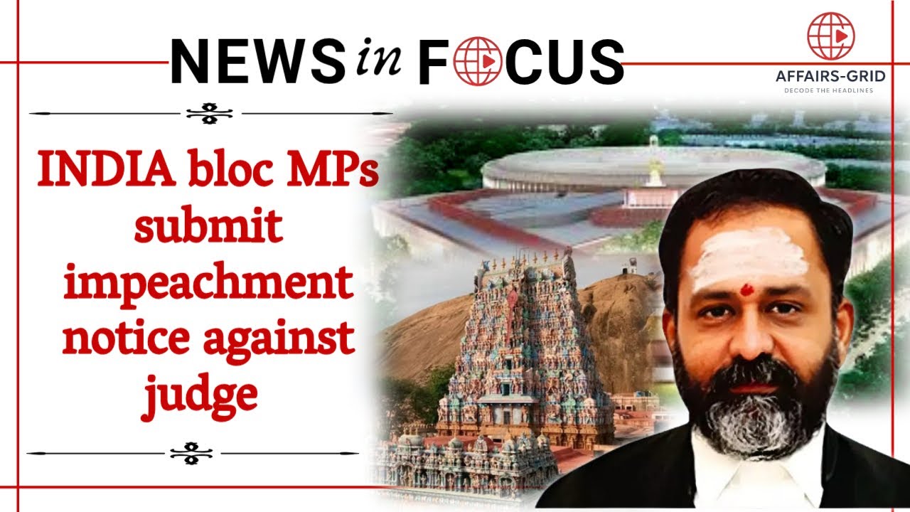 Amit Shah Slams INDIA Bloc Over Move to Impeach Madras High Court Judge | Current Affairs Analysis