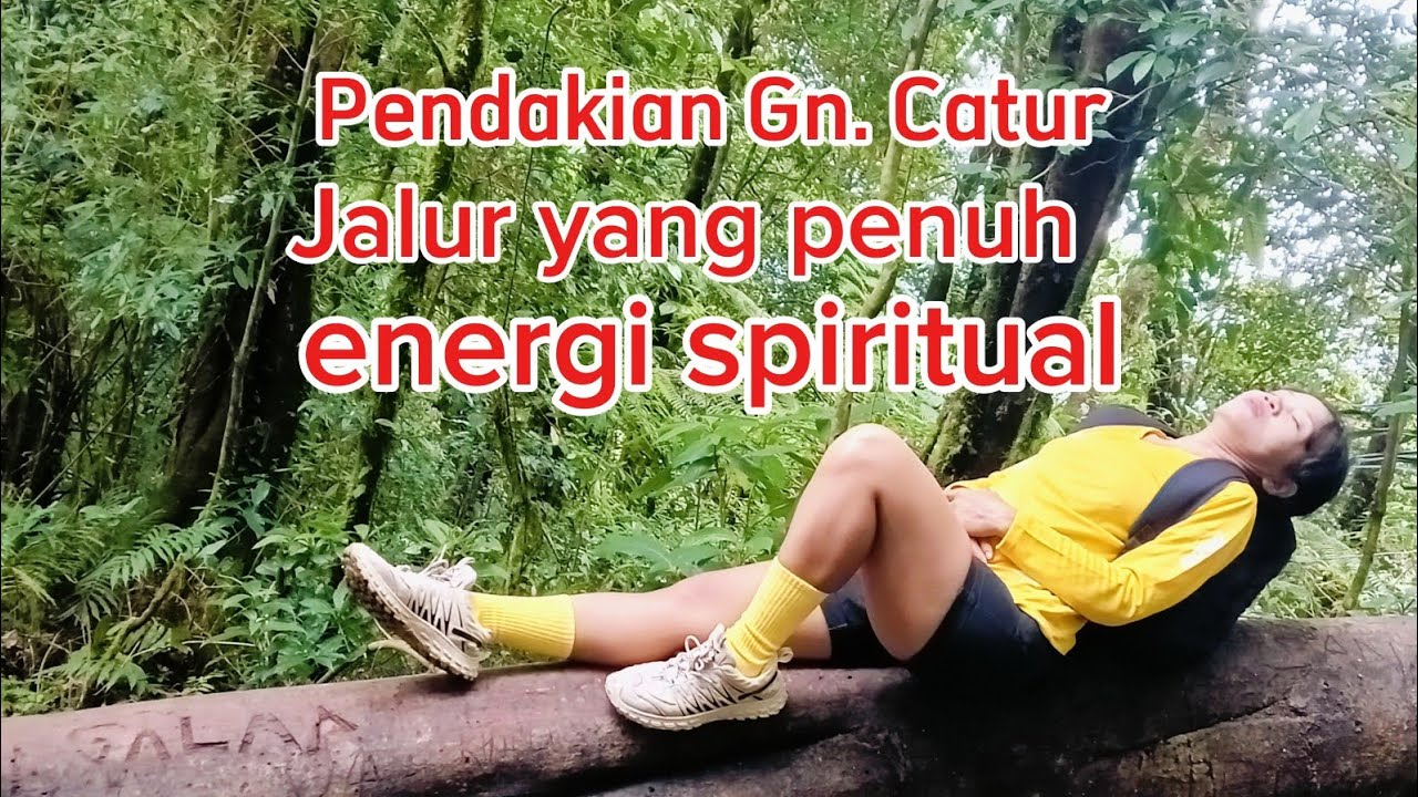 Gunung Catur, Puncak Mangu, Jalur yang penuh energi Spiritual. @AlamLila8 