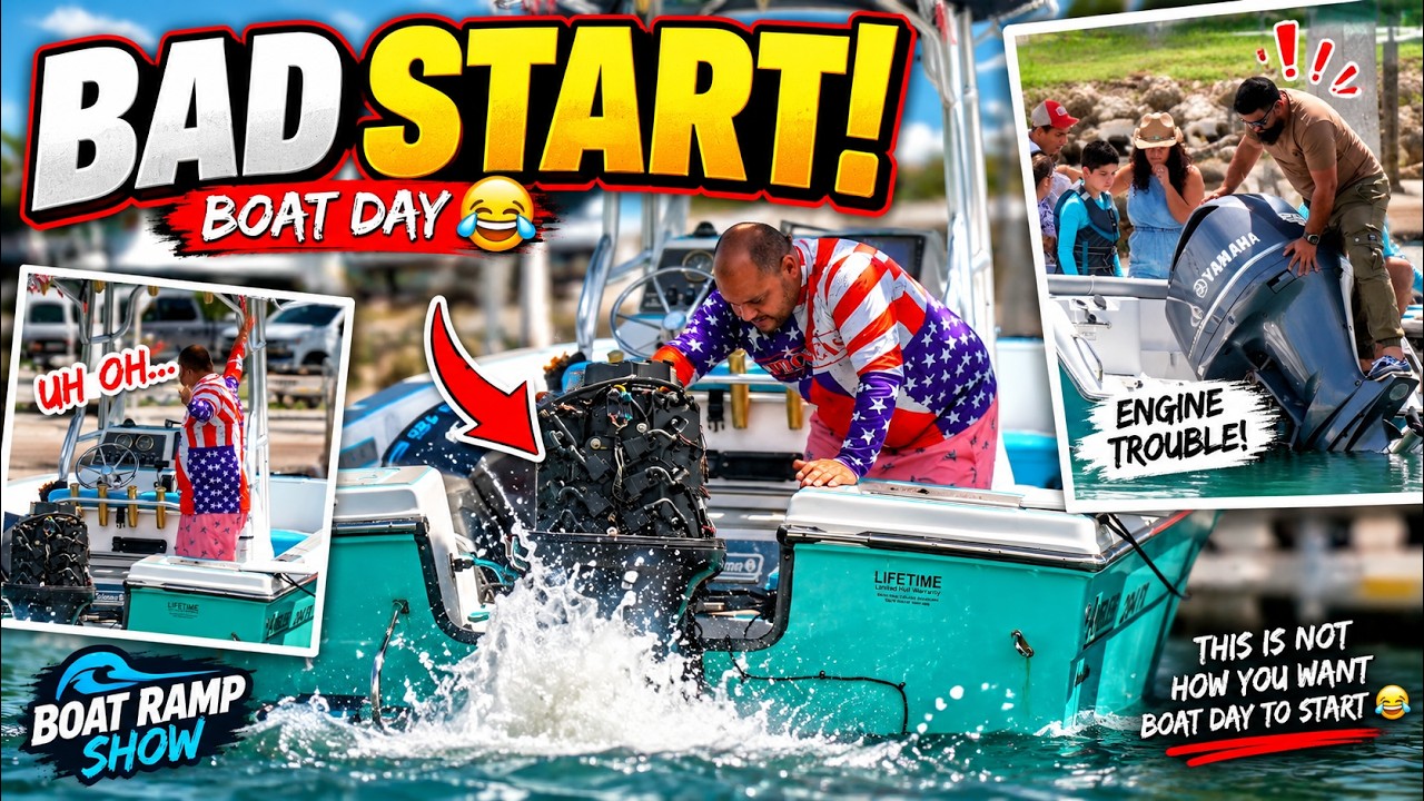 This Is NOT How You Want Boat Day to Start 😂 | Boat Ramp Show