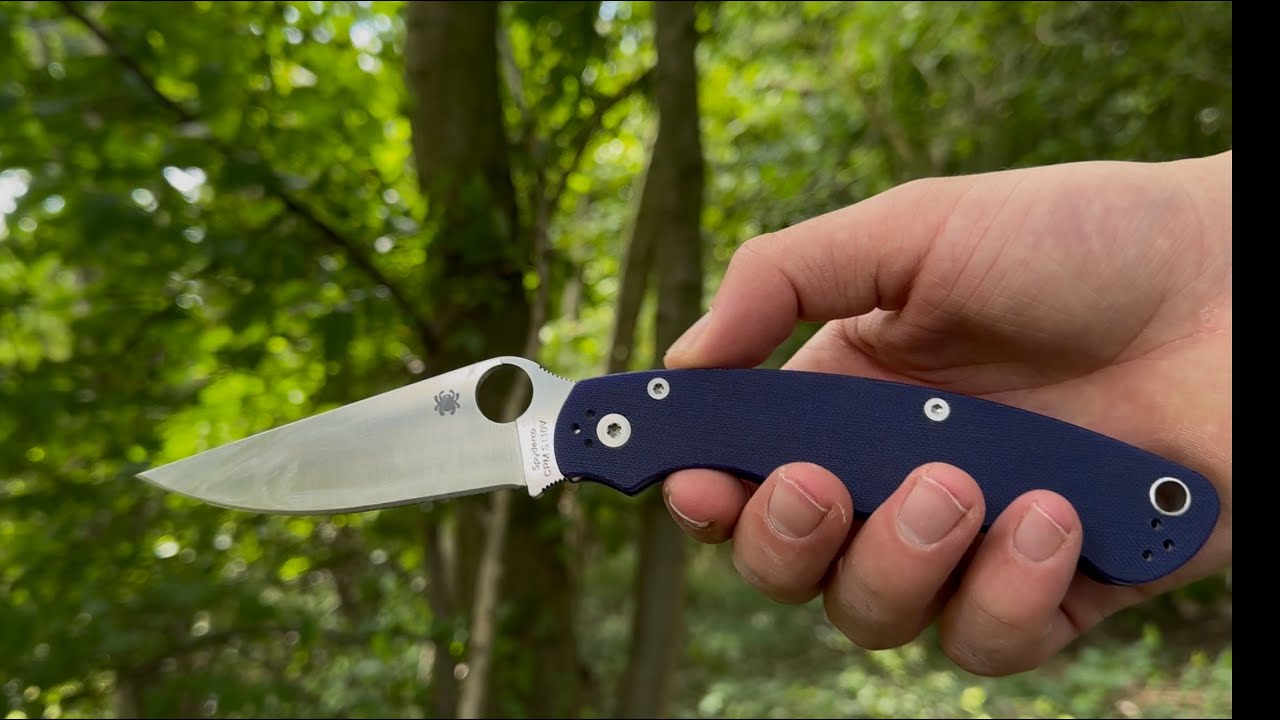 Spyderco Military 2 CPM S110V Review Was kann das Messer?
