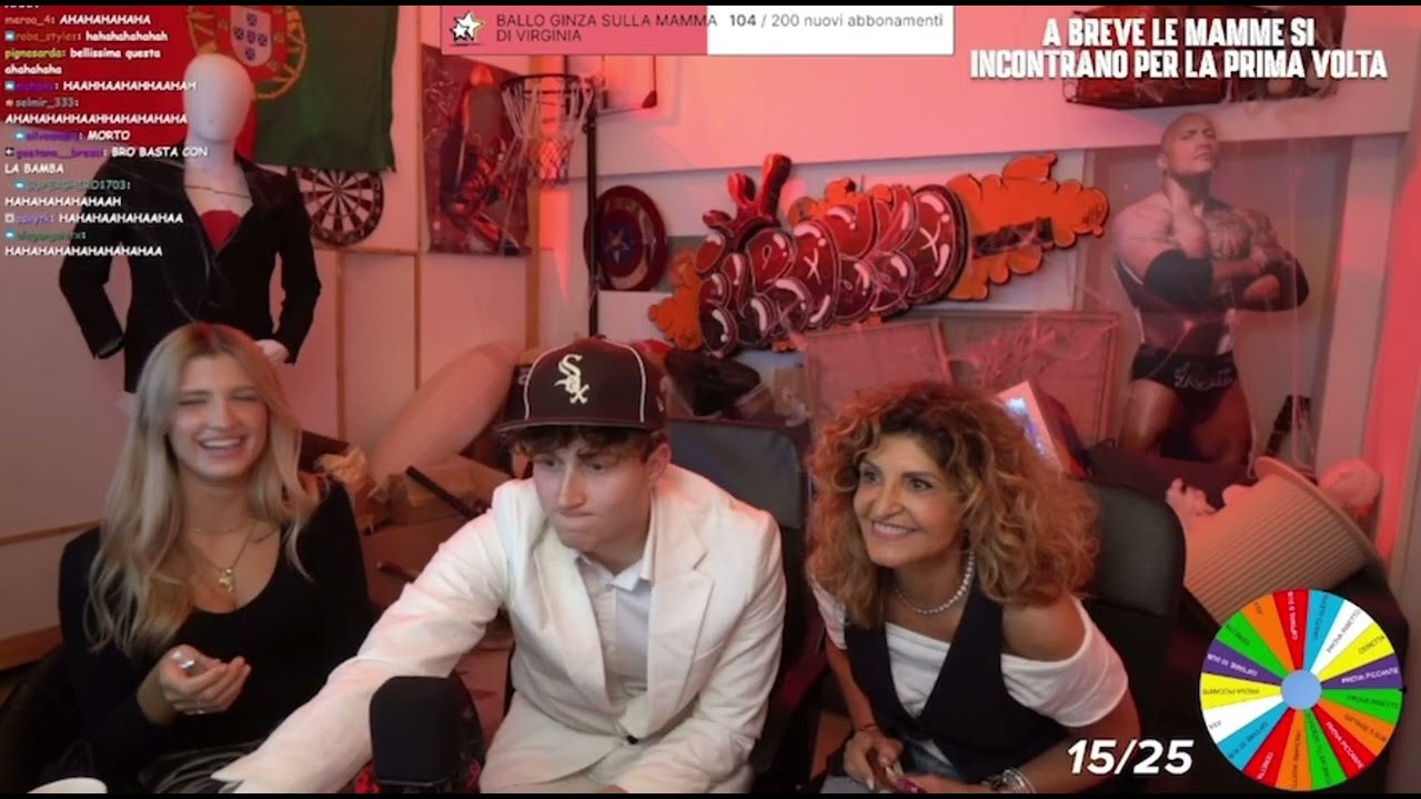 IL ROSSO, VIRGINIA E FUBBE CON LE LORO MAMME🥰