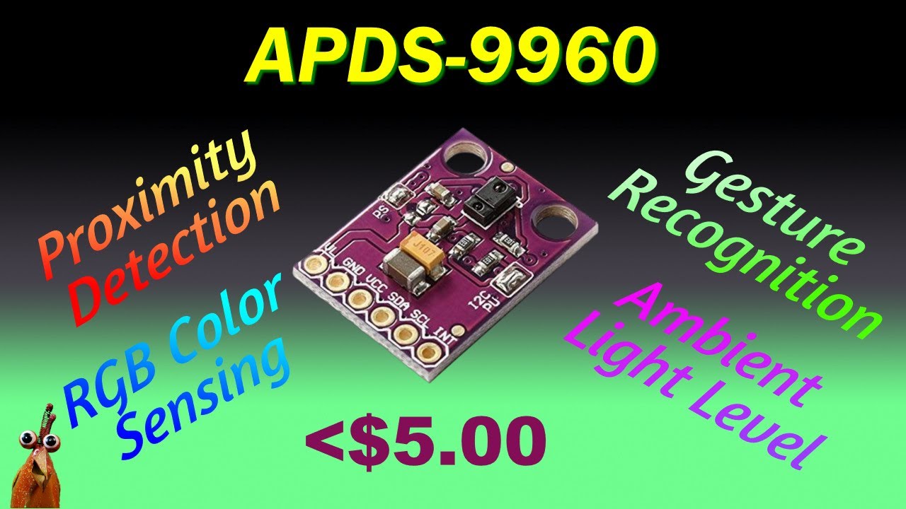 APDS-9960: A Multi-sensor for Arduino & ESPHome