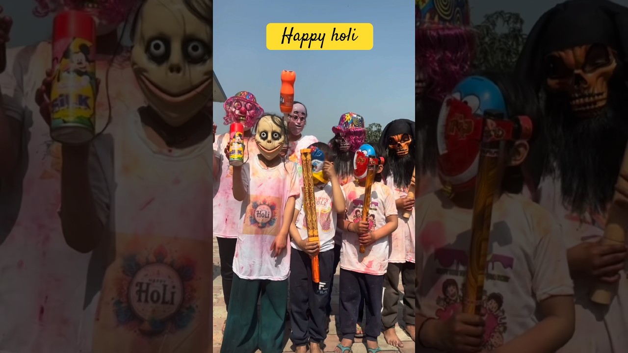 2026 Holi Surprise Challenge! 🎁 Pick Your Fun 😍 #holi #shorts #funny #comedy#youtubeshorts