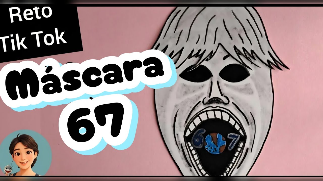 [ПОШАГОВАЯ ИНСТРУКЦИЯ] Маска 67-го года 🎭 | ПРОСТАЯ поделка / Маска 67 своими руками