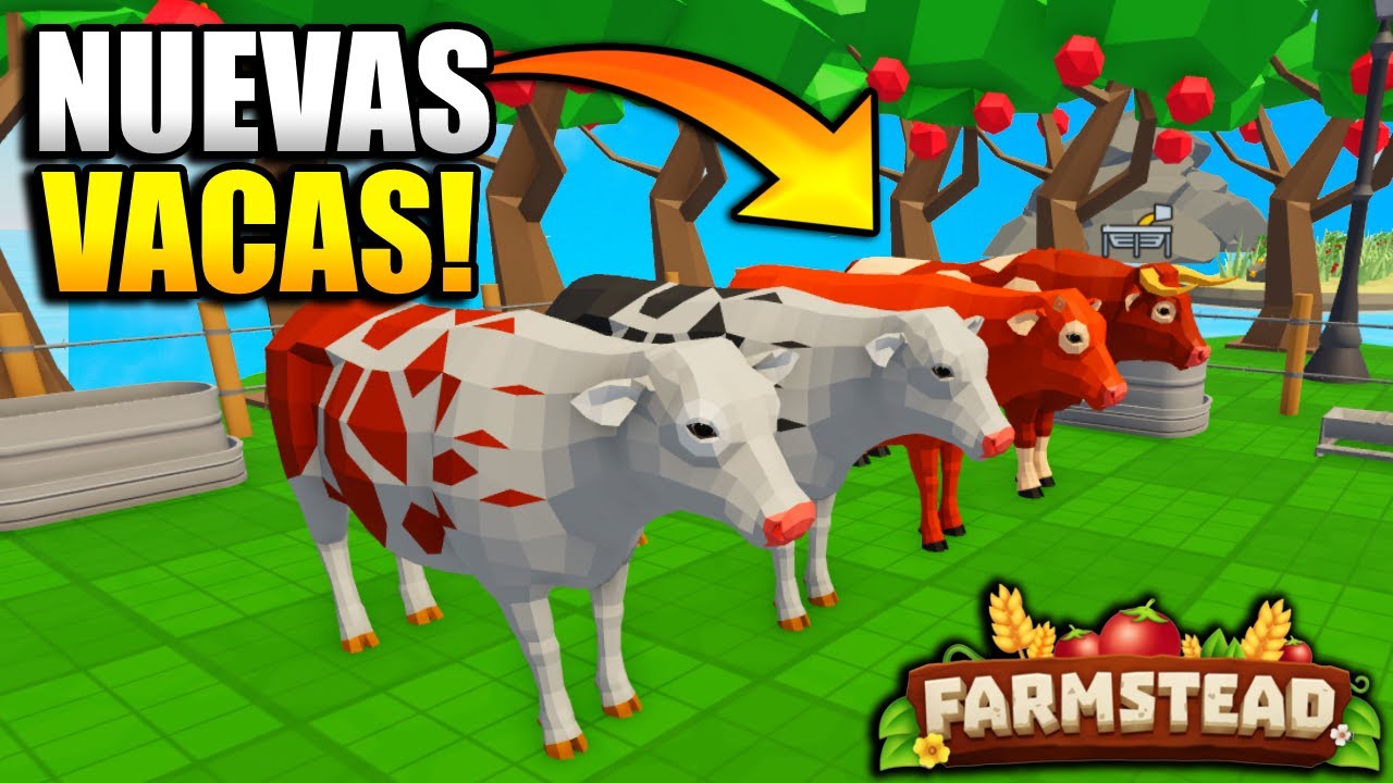 COMO TENER VARIANTES DE VACAS! (Farmstead Roblox)
