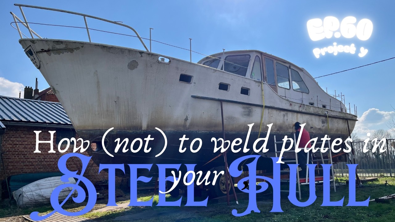 How (not) to weld steel plates in your steel hull. Ep.60