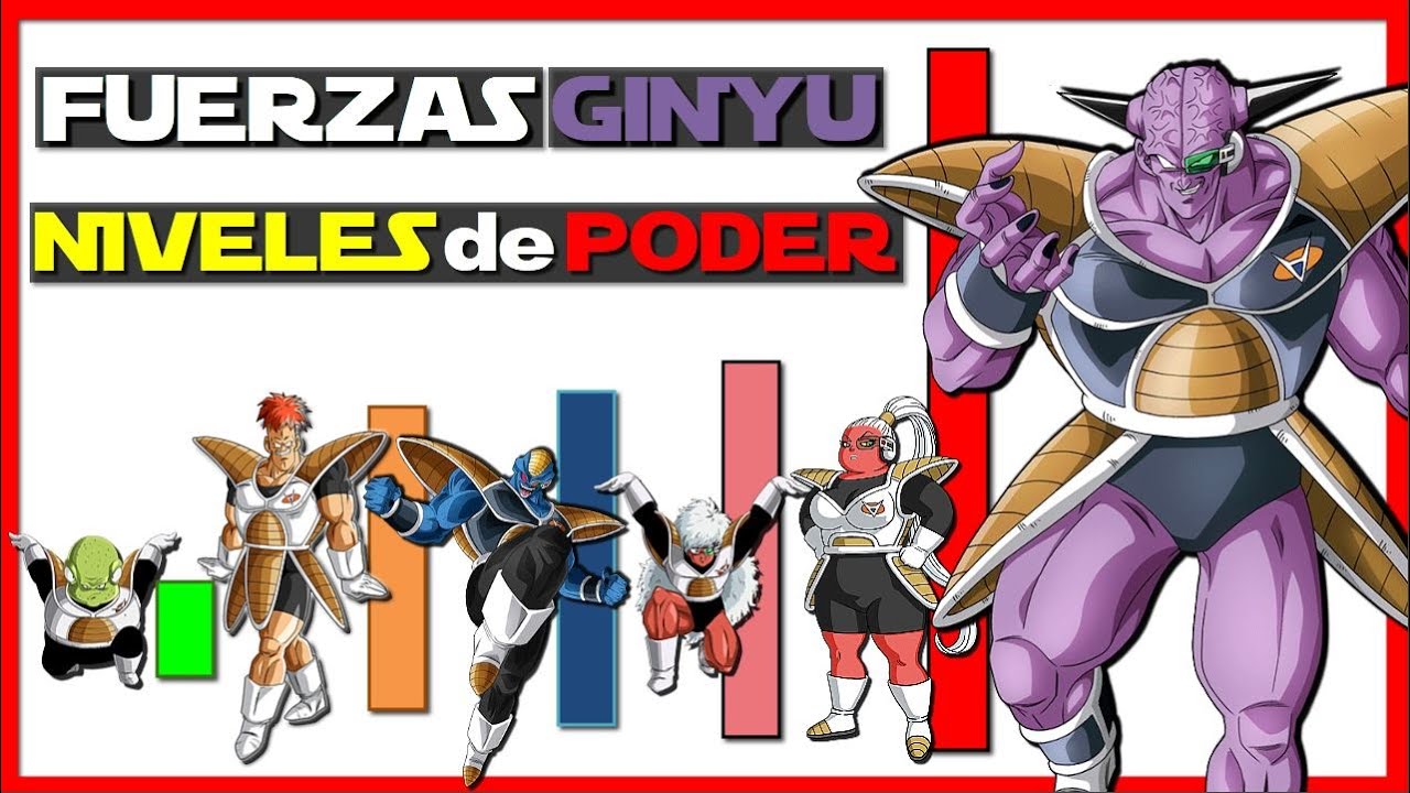 ¿Que tan PODEROSAS son TODAS las FUERZAS Especiales GINYU? Remasterización