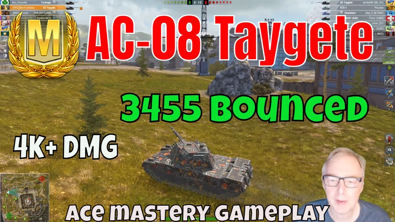 Тяжелый танк AC Taygete 8-го уровня | Лучшая стратегия для игроков без доната в WoT Blitz