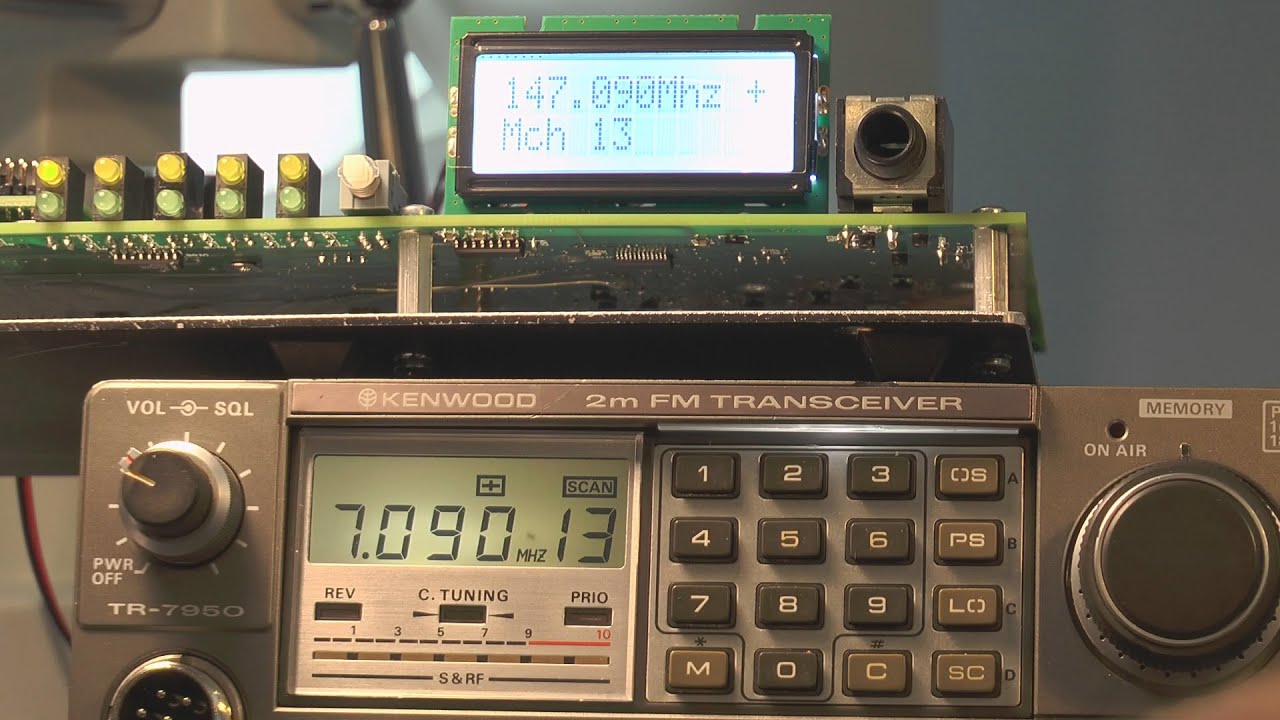 Remote Controlled Kenwood 7950 2 Meter Radio