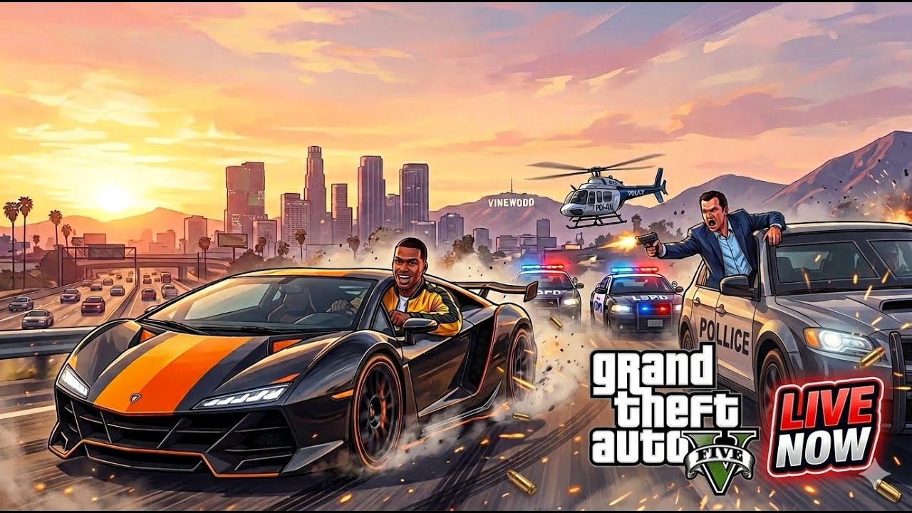 EP. 1  Playing GTA V