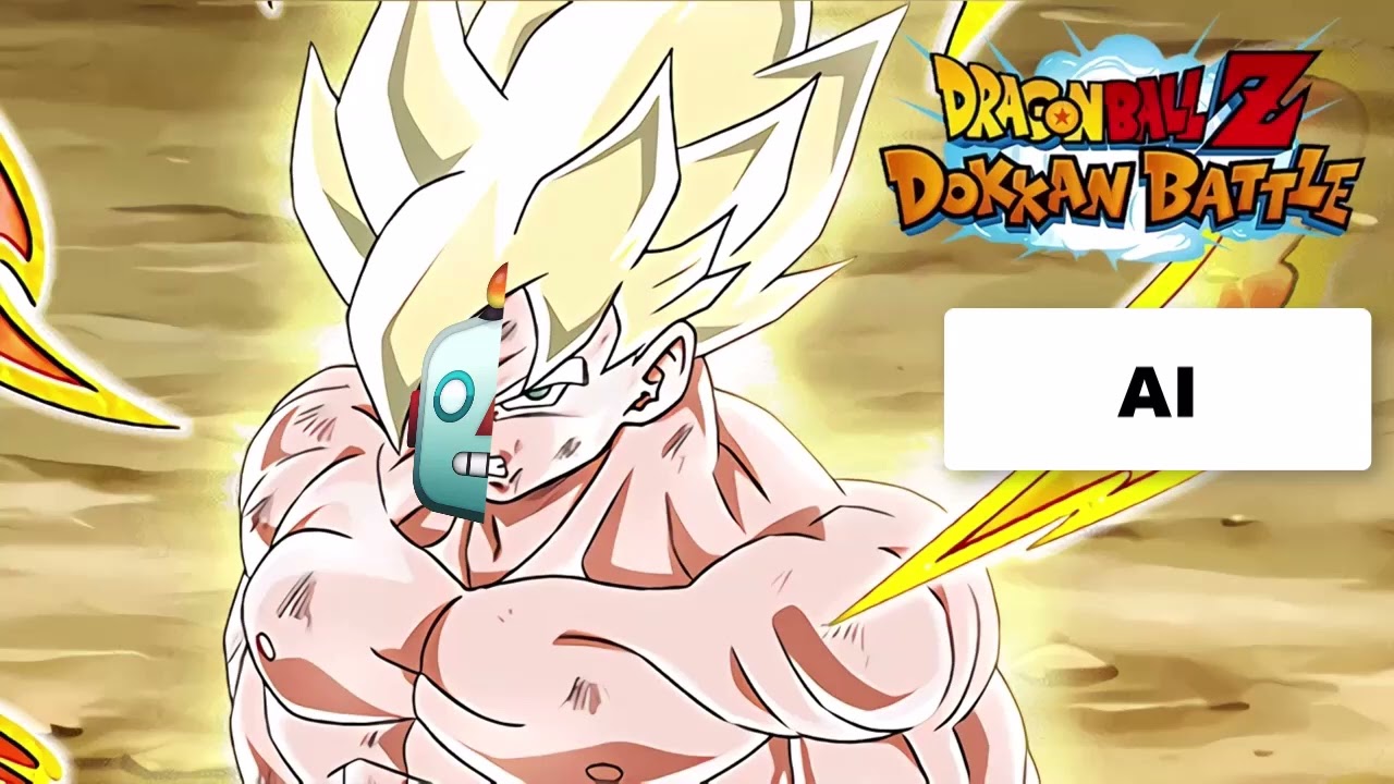 TEQ LR SSJ Goku Revive OST but it's extended by AI - Dokkan Battle