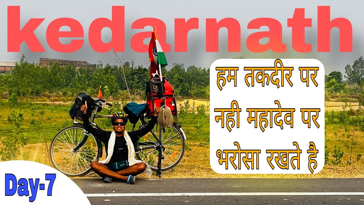 Monkey attack Ho Gaya AB KYA HOGA 🙀 *KANPUR SE KEDARNATH CYCLE YATRA* Day-7
