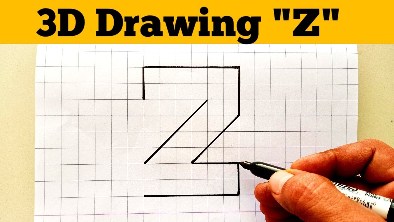 How To Draw 3D Drawing 