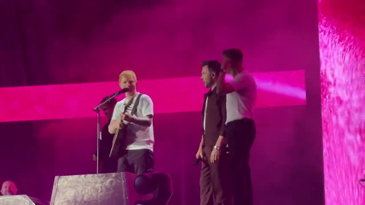 Flying Without Wings - Ed Sheeran & Westlife - Ipswich 11/07/25