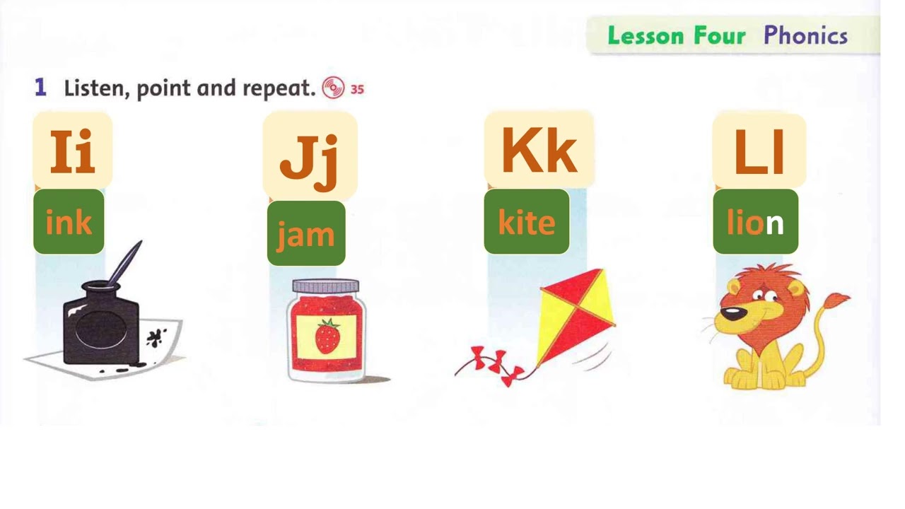 Family and Friend 1 _ Unit 3 : Lesson 3,4