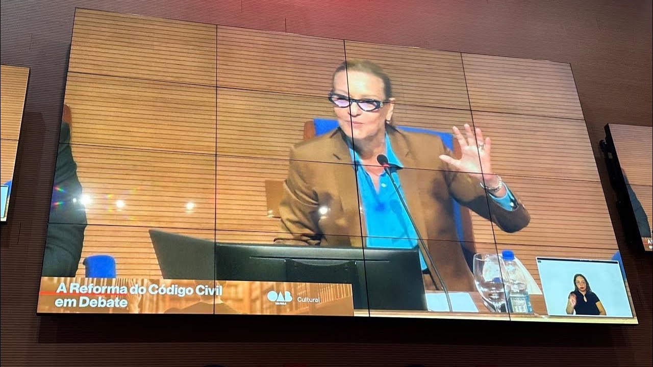 Reforma do Código Civil em Debate | Palestra da Presidente da ADFAS na OAB