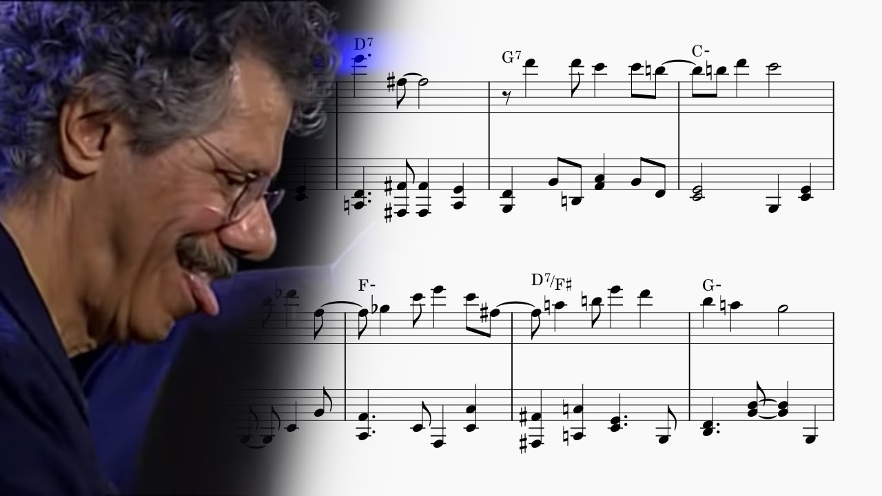 Chick Corea plays the vibraphone w/ Gary Burton (Transcription)