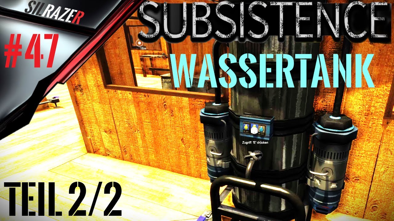 Subsistence [47] Der Wassertank & Beetbew&auml;sserung [Teil 2] | Gameplay Deutsch