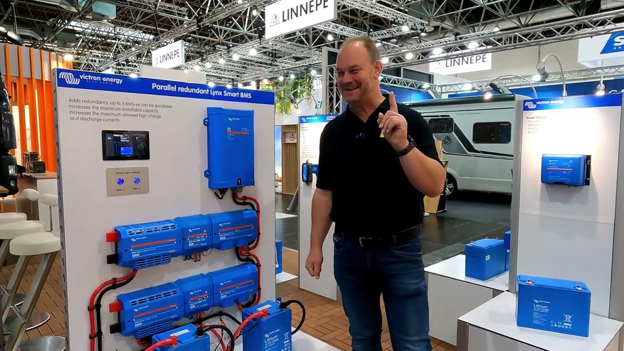 Neue Victron Energy NG Batterieserie und das NG Smart Lynx-System auf dem Caravan Salon Düsseldorf