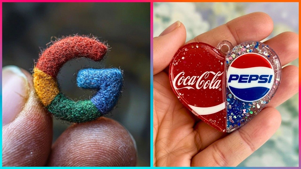 Guess the Logo Before It&rsquo;s Finished! | Satisfying Brand Art Quiz (Easy to Hard)