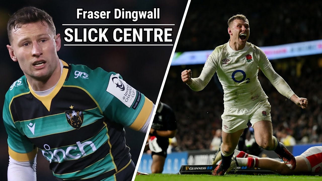 Fraser Dingwall - Slick Centre | Northampton Saints/England Rugby Tribute