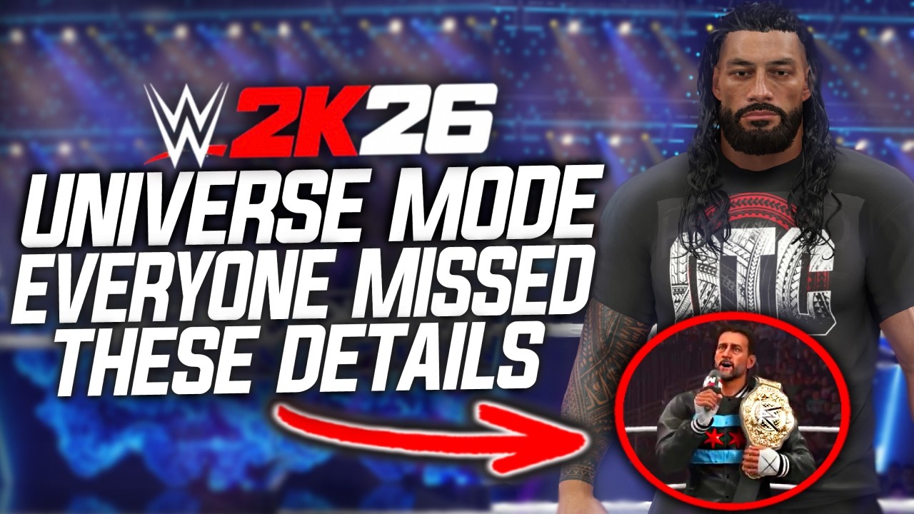WWE 2K26 Secret Changes Revealed in Universe Mode!