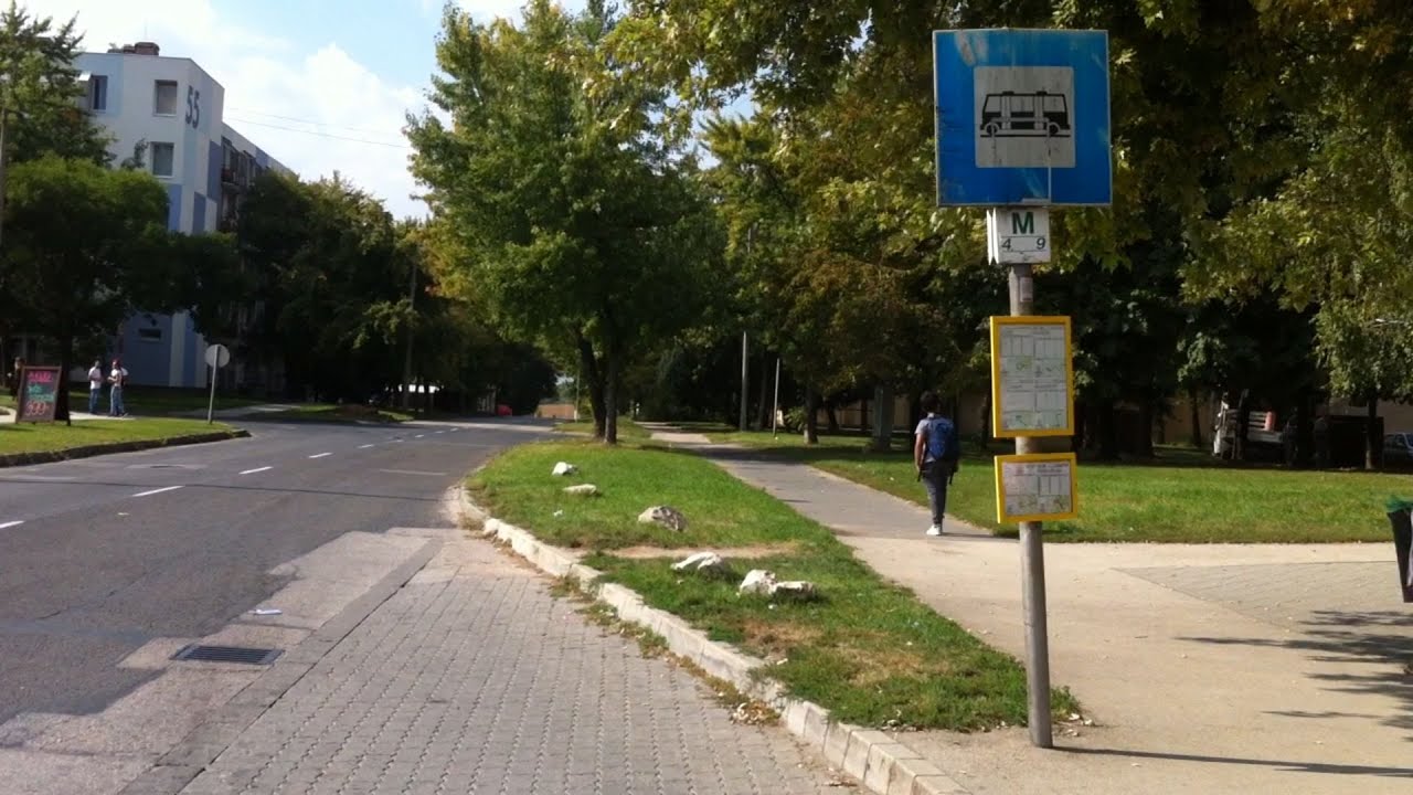 Tatabánya 9-es járat; Kertváros végállomás - Autóbusz-állomás