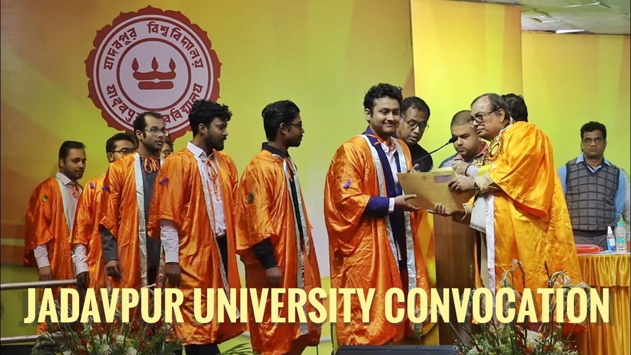 Graduated from Jadavpur University! (finally)