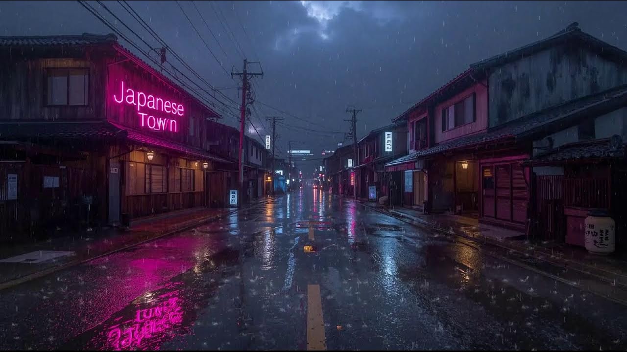 Tokyo Midnight Rain 🌧️ Lofi HipHop Beats for Focus, Study & Night Vibes #98
