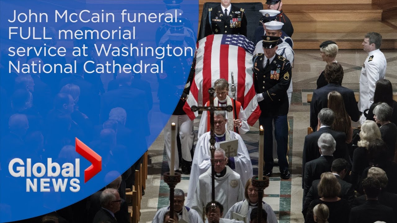 Sen. John McCain FULL memorial service in Washington, D.C.