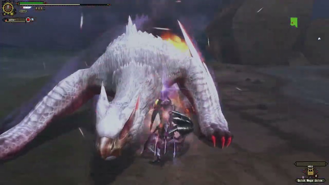 [MHF-Z] Blinking Nargacuga: Gunlance - 3:47