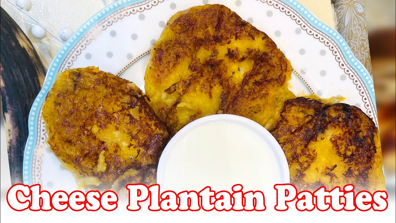Easy Cheese Plantain Patties recipe