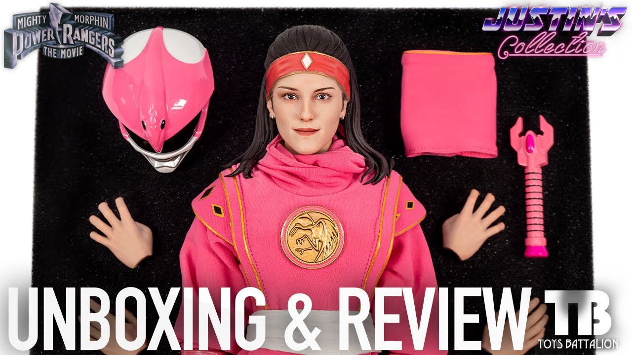Mighty Morphin Power Rangers Movie Pink Ranger Ninjetti 1/6 Scale Figure Unboxing & Review